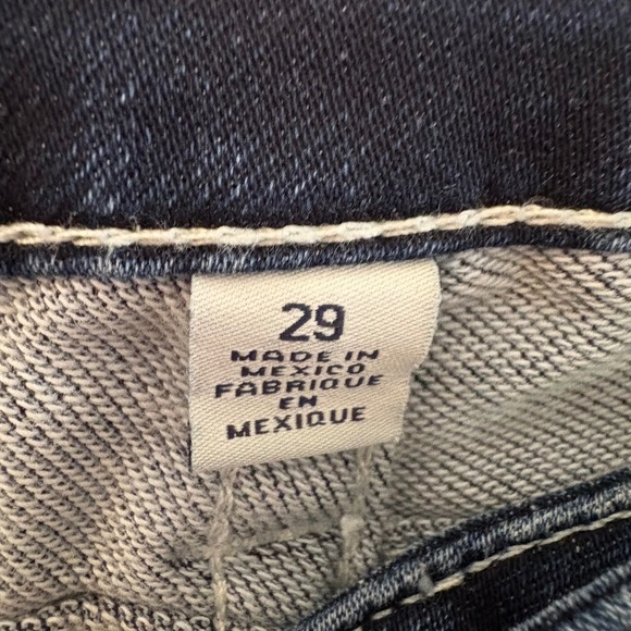 True Religion Dark Wash Skinny Jean Women's Size 29 Low Rise Excellent - Picture 3 of 6
